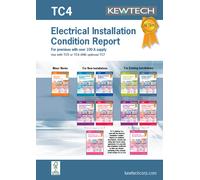 Kewtech TC4 Condition Report Inspection Schedule Upto 100A