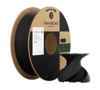 kexcelled 2.85mm Matte PLA Black Filament Frosted Finish 3D Printing Aesthetic Material for Decor 1kg Spool Muted Tones FDM Printer Compatible