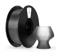 kexcelled Clear ABS Filament, High Transparency Effect, 1kg Spool, Black