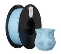 kexcelled Glass Fiber Reinforced PETG GF Filament 1.75mm, Durability, Strength & Stiffness, Frosted Finish, 3D Printing Filament,for FDM 3D Printer, 1KG Spool +/-0.03mm, Pale Blue