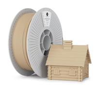 kexcelled Macaron Matte PLA Filament 1.75 mm +/- 0.03 mm, Upgrade PLA Roll, 3D Printer Material, Matte Finish, 1 kg (2.2 lbs) Cardboard Spool, Neatly Wound, Light Wood