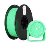 kexcelled Matte ABS 3D Printing Filament 1.75 mm +/- 0.03 mm, Heat Resistant, Matte Finish, Low Warpage, Compatible with Most FDM 3D Printer, 1 kg Spool, Cyan