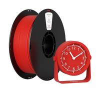 kexcelled Matte ABS 3D Printing Filament 1.75 mm +/- 0.03 mm, Heat Resistant, Matte Finish, Low Warpage, Compatible with Most FDM 3D Printer, 1 kg Spool, Red
