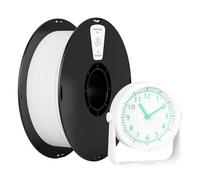kexcelled Matte ABS 3D Printing Filament 1.75 mm +/- 0.03 mm, Heat Resistant, Matte Finish, Low Warpage, Compatible with Most FDM 3D Printer, 1 kg Spool, White