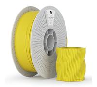 kexcelled Matte PETG Filament 1.75mm +/- 0.03mm, Soft Colour Low-Glare Matte Finish, Chemical Resistance, Removable Spool, 1kg 3D Printing Aesthetics Material for FDM Printers, Golden Wheat Yellow