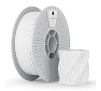 kexcelled Matte PETG Filament 1.75mm +/- 0.03mm, Soft Colour Low-Glare Matte Finish, Chemical Resistance, Removable Spool, 1kg 3D Printing Aesthetics Material for FDM Printers, White