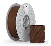 kexcelled Matte PETG Filament 1.75mm +/- 0.03mm, Soft Colour Low-Glare Matte Finish, Chemical Resistance, Removable Spool, 1kg 3D Printing Aesthetics Material for FDM Printers, Chocolate