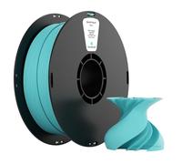 kexcelled Matte PLA Turquoise Filament 1.75mm Frosted Finish 3D Printing Aesthetic Material for Decor 1kg Spool Muted Tones FDM Printer Compatible