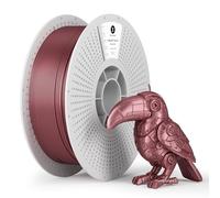 kexcelled Metallic PLA Filament 1.75mm, Dark Rose Gold Metal 3D Printer Filament PLA,Silk Metal Glossy Shiny Surface,Dimensional Accuracy +/- 0.03mm,1kg Reusable and Removable Spool