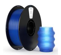 kexcelled PETG Filament 1.75mm,Transparent Crystal Blue PETG 3D Printer Filament 1kg Spool (2.2lbs), Upgrade Stronger Toughness Printing Consumables, +/-0.03mm,Fit Most FDM Printer, Translucent Blue