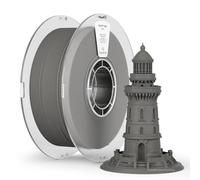 kexcelled PLA Rock Filament, Marble Granite Texture, 3D Printing Filament, 1.75mm +/- 0.03 mm, Imitation Building Material, 1kg Spool (2.2lbs), Magic Cement Gray