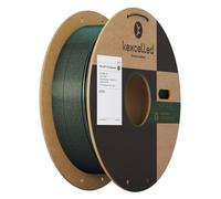 kexcelled Streams Chameleon PLA Filament 1.75mm, Aurora-Like Flow Effect, Color Changeable with Light, Shiny Glitter 3D Printing Material, 1KG Spool, Hide The Layer Line, for 3D Printer, Aurora Green
