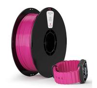 kexcelled TPU 95A Soft Flexible Filament 1.75mm, 1kg Spool(2.2lbs), for 3D FDM Printer Material Roll, Low Temperature Resistant, Magenta