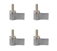 KEXIAO 4Pcs/Set Adjustable Aluminum L Shaped Handle Screw for Camera Tripods Outdoor Gear