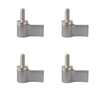 KEXIAO 4Pcs/Set Adjustable Aluminum L Shaped Handle Screw for Camera Tripods Outdoor Gear