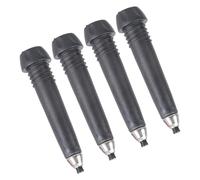 KEXIAO 4Pcs Trekking Poles Metal Tip Walk Stick Replacement Tip Hiking Stick Tip for Cane Climbing Walking Poles Enduring