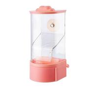 KEXIAO Automatic Not Mess Bird Feeder Clear Parrots Food Holder Container for Cage Reducing Waste for Small Birds