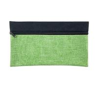 KEXIAO Basic Pencil Case Polyester Pencil Pouches Light Weight Portable Pen Organizers Storage Bag Travel Makeup Bag for Office