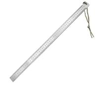 KEXIAO Heavy Duty Stainless Steel Ruler for Precision Measuring with 4mm/5mm Thick Design, Ideal for Students and Engineers