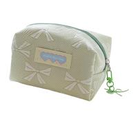 KEXIAO Korean Styles Makeup Bag Aesthetic Cosmetic Bag Portable Toiletry Bag Zippers Bag Wash Bag Large Capacity Toiletry Bag
