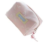 KEXIAO Korean Styles Makeup Bag Aesthetic Cosmetic Bag Portable Toiletry Bag Zippers Bag Wash Bag Large Capacity Toiletry Bag