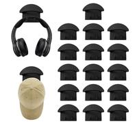 KEXIAO Multipurpose Adhesive Hooks Heavy Duty ABS Materials Drillless Damage Release Wall Mounting for Home Office Organization