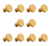 KEXIAO Pack of 10 Premium Aluminum Cabinet knob Ergonomic Grip Design for Wardrobe Drawer Door Hardware Modern Upgrade