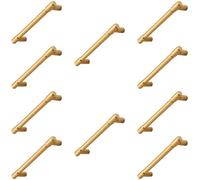 KEXIAO Pack of 10 Premium Aluminum Cabinet knob Ergonomic Grip Design for Wardrobe Drawer Door Hardware Modern Upgrade