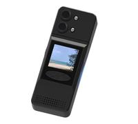 KEXIAO Portable Body Camera Video Recorder with Screen, 180°Rotatable Lens for Office Lectures Travel Outdoor Use