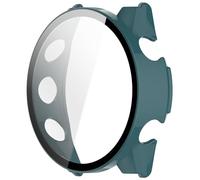 KEXIAO Strong PC and Moderated Glass Protective Cover Smartwatch Full Defense Easy Installation for Watch Forerunner570 Use