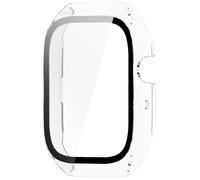 KEXIAO Toughened Film PC Glass Full Coverage Screen Protector Defense Hard Shell Case Scratch Resistant for Smartwatch