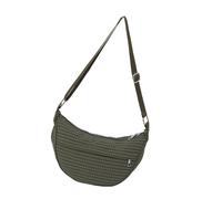 KEXIAO Women Dumplings Bag Plaids Shoulder Bag Retro Crossbody Bag Shopping Bag Large Capacity Messengers Bag for Everyday, Green, 35x15x9x30cm