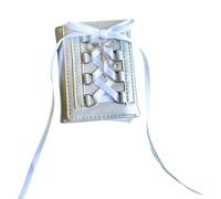KEXIAO Women Wallet with Card Holder Short Purse PU Leather Wallet Korean Styles Change Purse Silver Wallet Fashion, White, 8.5x10.5cm, White, 8.5x10.5cm