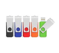 KEXIN USB 3.0 Flash Drive 32GB Memory Stick - High Speed Data Storage - 5 Pieces Multicolored Set