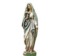 KEXMY Napco Blessed Virgin Mary Mother Madonna Lilies Garden Statue
