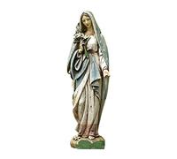 KEXMY Napco Blessed Virgin Mary Mother Madonna Lilies Garden Statue