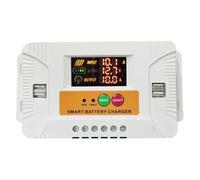 Kexpery 12V 24V adaptive solar controller with LED display for domestic and exterior energy systems