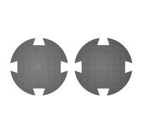 Kexpery 2/4 Pack Fan Dust Filter Breathable Ventilation Cooling Fan Dust Mesh PVC Fan Dustproof Cover for PS5 Slim for for Playstation 5 Slim (2Pcs)