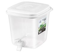 Kexpery 3.5L/5L Fridge Drink Dispenser with Tap, Plastic Drink Dispenser with Lid, Liquid Drink Container, Refrigerator, Dispenser