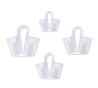 Kexpery 4 Pcs Nose Vent Sinus Relief Dilator Soft Silicone Vent Anti Snoring Breathe Easy Sleep Aid Enjoy A Peaceful Night Sleep No Strips Nose Clip Nose Clip for Nasal Snorers (4Pcs)
