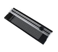 Kexpery A4 Bidirectional Cutting Paper Cutter with Pull-Out Ruler Lightweight Cutting Machine A4 Precision Paper Photo Cutters Guillotine School Home Stationery (A)