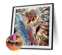 Kexpery DIY 5D Partial Special Form Angel Crystals - Kit Partial Without Frame to Decorate Home