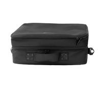 Kexpery Double Layers Gas Canister Storage Bag Oxford Cloth Wear High Capacity for Baking Tray Cassette Stove Gas (Black)