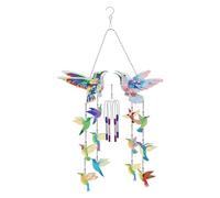 Kexpery Double Side Wind Chime Diamond Art Hanging Pendant Rose Lantern Diamond Painting Hanging Pendant Bird Diamond Painting Dots Pendant Butterfly for Window Garden Decoration Crafts