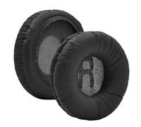 Kexpery Ear Cushion Cover Protein Leather with Soft Foam Headphones Ear Pads Replacement Earpads for JBL JR300 T450BT T500BT Tune600 Headphones (Black)