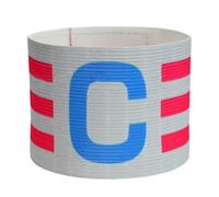 Kexpery Football Captain Armband Breathable Leader Competition Armband Clear Icon Soccer Player Captain Group Armband with Touch Fastener Brazalete Capitan Band for Football Captain