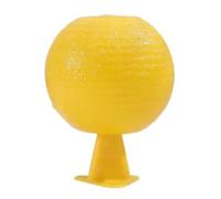 Kexpery Fruit Fly Traps Flying Insects Traps Ball Multifunction Sticky Sphere Trap Citrus Shaped for Fruit Fly Hoverfly Gnat (A)