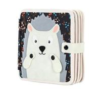 Kexpery Illustrated felt book for the awakening of toddlers | Soft Felt Book for Toddlers' Development Quiet Lightweight Easy to Grip for Home and Travel