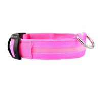 Kexpery LED Dog Collar Flashing Glowing Dog Collar USB Rechargeable Flash Dog Necklace Light Makes Your Beloved Dogs Be Seen at Night Luminous Safety Night Light for Small Medium Large Dogs