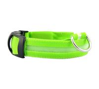 Kexpery LED Dog Collar Light Up Dog Collars USB Rechargeable Flashing Glowing Dog Collar Makes Your Beloved Dogs Be Seen at Night Flash Dog Necklace Light for Small Medium Large Dogs (Green